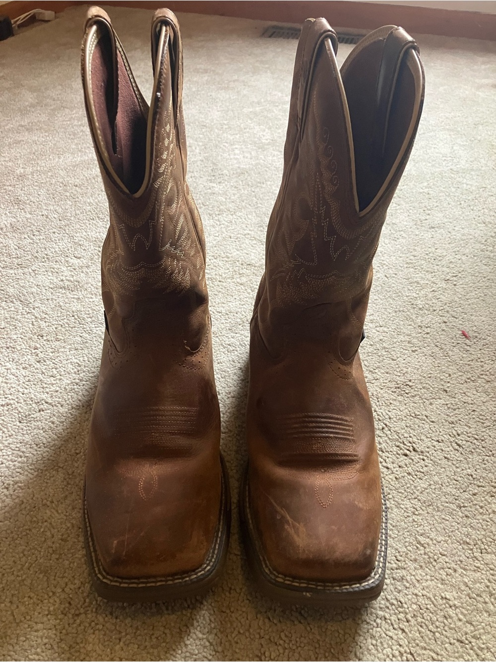 Justin Boots Women’s Brown Western Cowboy Boots